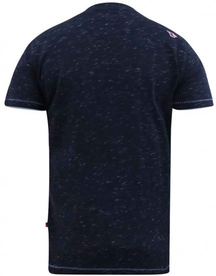 D555 Thorndon California Long Beach Printed T-Shirt - T-shirts - Grote Maten T-shirts Heren