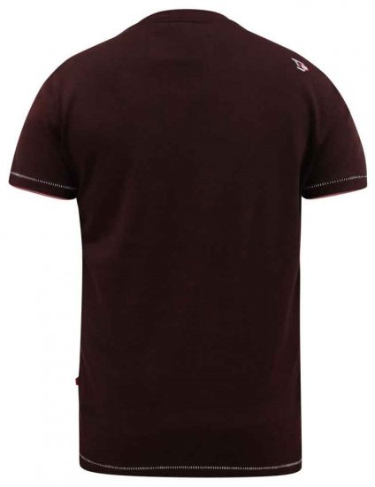 D555 Redbourn Lightning Bolt Guitar Printed T-Shirt - T-shirts - Grote Maten T-shirts Heren