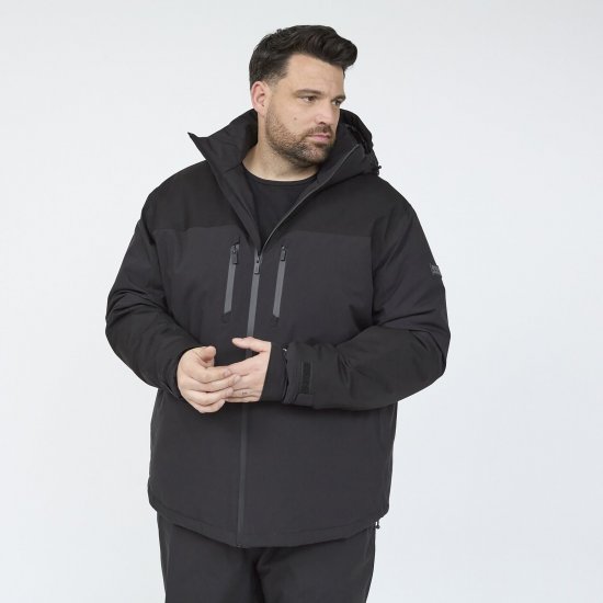 North Latitude Ski Jacket Black - Skikleding - Grote Maten Ski- & Winterkleding