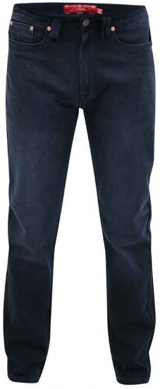 D555 Hockliffe 1959 Fit Stretch Jeans Dark Wash - Jeans & broeken - Jeans & Broeken Grote Maten Heren
