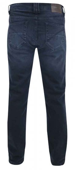 D555 Hockliffe 1959 Fit Stretch Jeans Dark Wash - Jeans & broeken - Jeans & Broeken Grote Maten Heren