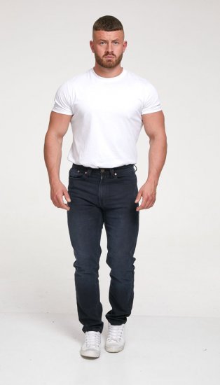 D555 Hockliffe 1959 Fit Stretch Jeans Dark Wash - Jeans & broeken - Jeans & Broeken Grote Maten Heren