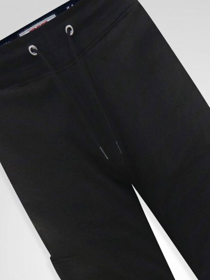 D555 Dexter 1 Cargo Jogger With Bear Embroidery TALL Zwart - TALL joggingbroeken - TALL joggingbroeken met extra beenlengte