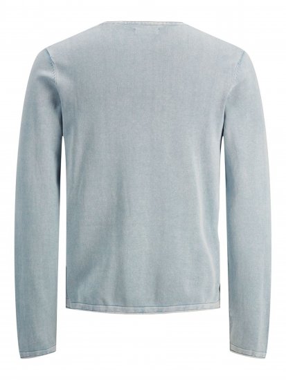 Jack & Jones JJELEO Knit Faded Denim - Sweaters & hoodies - Sweaters & Hoodies Grote Maten Heren