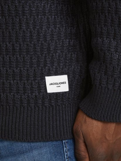 Jack & Jones JCOBRANDON Knit Black - Sweaters & hoodies - Sweaters & Hoodies Grote Maten Heren
