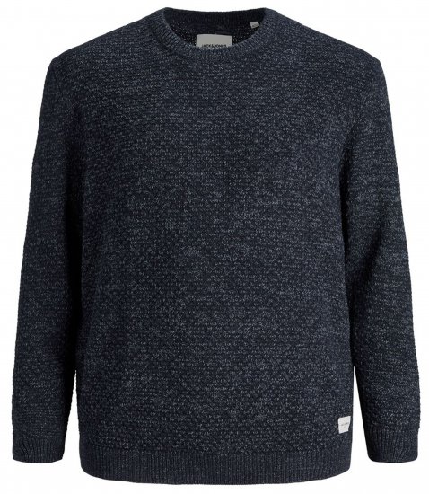 Jack & Jones JCOBRANDON Knit Navy Blazer - Sweaters & hoodies - Sweaters & Hoodies Grote Maten Heren