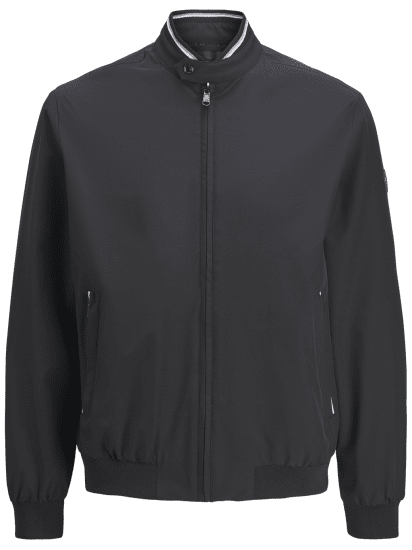 Jack & Jones Brook Bomber Black - Jassen - Grote Maten Herenjassen