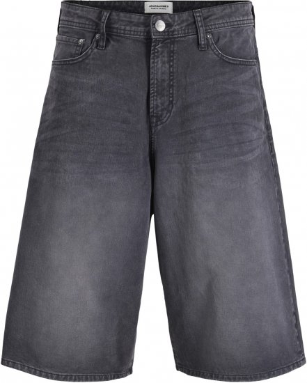 Jack & Jones Stowen Bronx Long Shorts Black - Korte broeken - Grote Maten Korte Broeken Heren