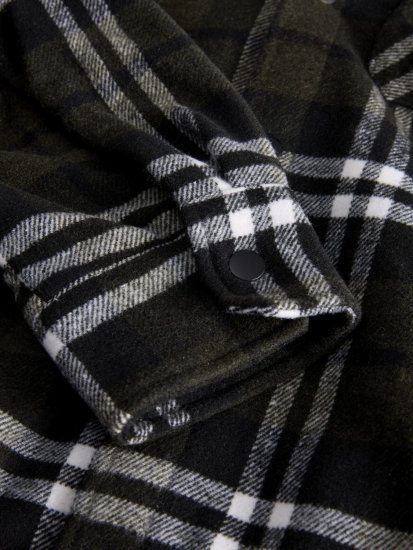 Jack & Jones Zac Teddy Overshirt Groen - Jassen - Grote Maten Herenjassen