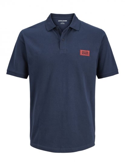 Jack & Jones Rush polo 2-pack zwart/navyblauw - Polo shirts - Grote Maten Poloshirts Heren