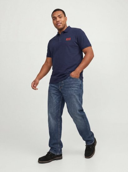 Jack & Jones Rush polo 2-pack zwart/navyblauw - Polo shirts - Grote Maten Poloshirts Heren