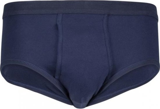 Adamo Royal Ribbed Briefs Navy - Ondergoed & zwem - Grote Maten Ondergoed Heren