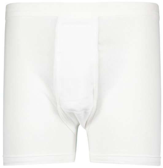 Adamo Royal Fine Ribbed Boxer shorts White - Ondergoed & zwem - Grote Maten Ondergoed Heren