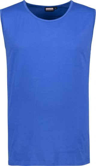 Adamo Rod Comfort Fit Tank Top Royal Blue - T-shirts - Grote Maten T-shirts Heren