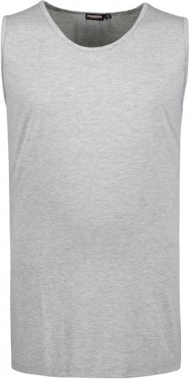 Adamo Rod Comfort Fit Tank Top Grey - T-shirts - Grote Maten T-shirts Heren