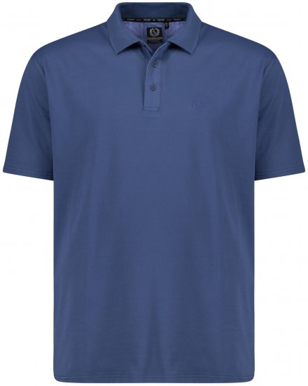 Adamo Picco Technical Sports Polo Denim Blue - Sportkleding & outdoor - Grote Maten Sportkleding Heren
