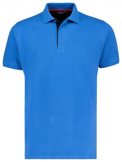 Adamo 139401 Poloshirt Lichtblauw - Polo shirts - Grote Maten Poloshirts Heren