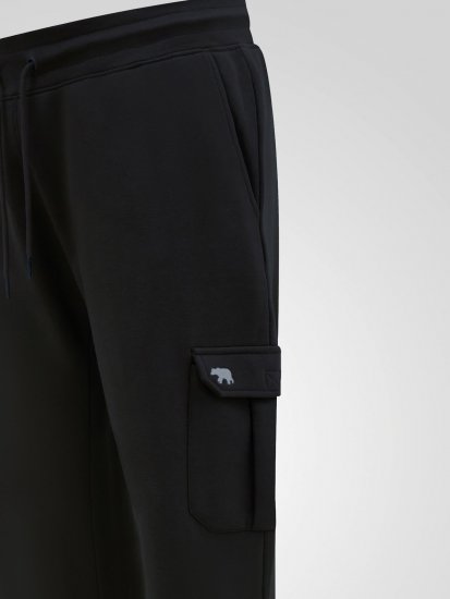 D555 Dexter 1 Cargo Jogger With Bear Embroidery Zwart - Joggingbroeken & shorts - Joggingbroeken & Shorts Heren Grote Maten
