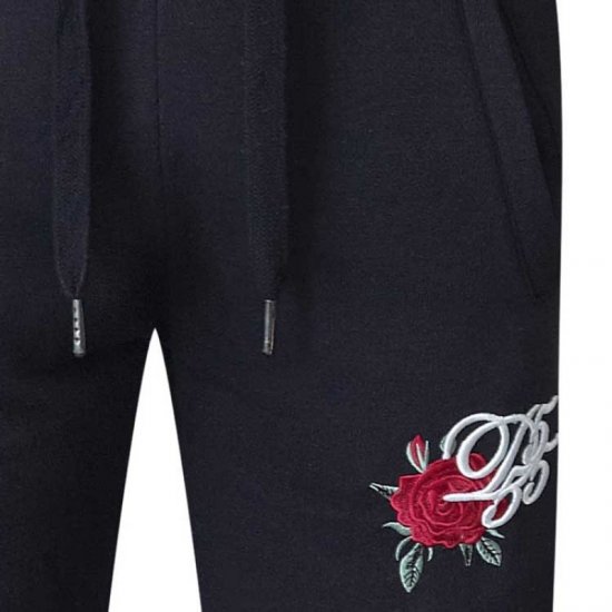 D555 Matt Fashion Sweatpants Black - Joggingbroeken & shorts - Joggingbroeken & Shorts Heren Grote Maten