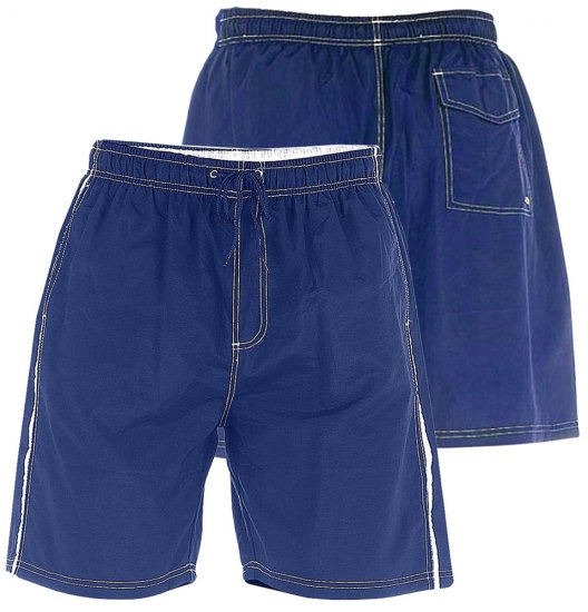 D555 Yarrow Swimshorts Navy - Ondergoed & zwem - Grote Maten Ondergoed Heren