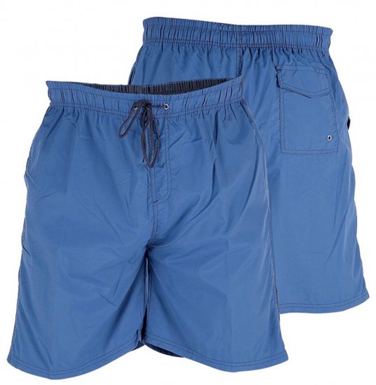 D555 Yarrow Swimshorts Royal - Ondergoed & zwem - Grote Maten Ondergoed Heren