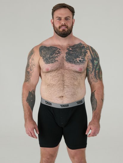 Duke Driver Boxershorts Black, Grey, Navy 3-Pack - Ondergoed & zwem - Grote Maten Ondergoed Heren