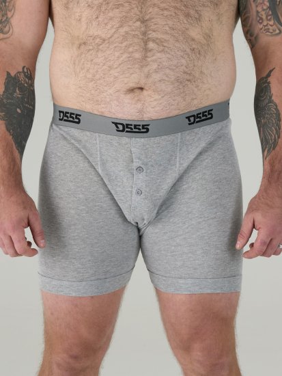 Duke Driver Boxershorts Black, Grey, Navy 3-Pack - Ondergoed & zwem - Grote Maten Ondergoed Heren
