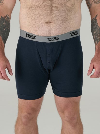 Duke Driver Boxershorts Black, Grey, Navy 3-Pack - Ondergoed & zwem - Grote Maten Ondergoed Heren