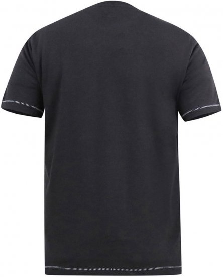 D555 MARTIN Official Batman Printed T-Shirt Washed Black - T-shirts - Grote Maten T-shirts Heren