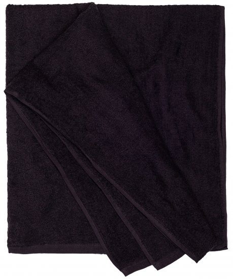 Adamo Helsinki XXL Towel Black - Ondergoed & zwem - Grote Maten Ondergoed Heren