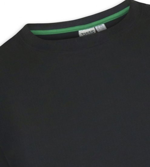 D555 Motherwell Thermal Short Sleeve T-Shirt Black - Ondergoed & zwem - Grote Maten Ondergoed Heren