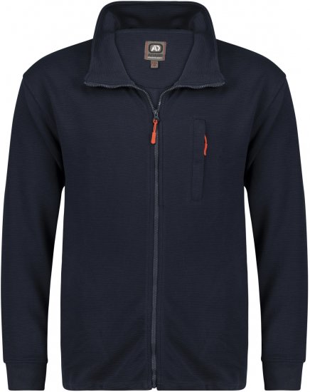 Adamo Max Ottoman Sweatshirt Navy - Sweaters & hoodies - Sweaters & Hoodies Grote Maten Heren