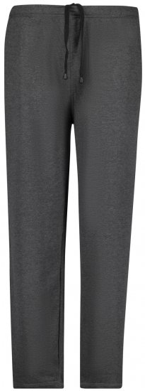 Adamo Athen Sweatpants with Open Hem Charcoal - Joggingbroeken & shorts - Joggingbroeken & Shorts Heren Grote Maten