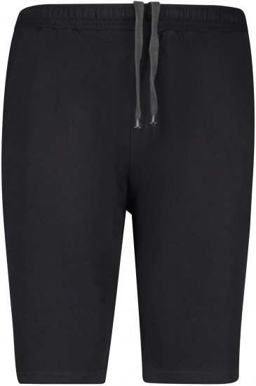 Adamo Athen Sweatshorts Black - Joggingbroeken & shorts - Joggingbroeken & Shorts Heren Grote Maten