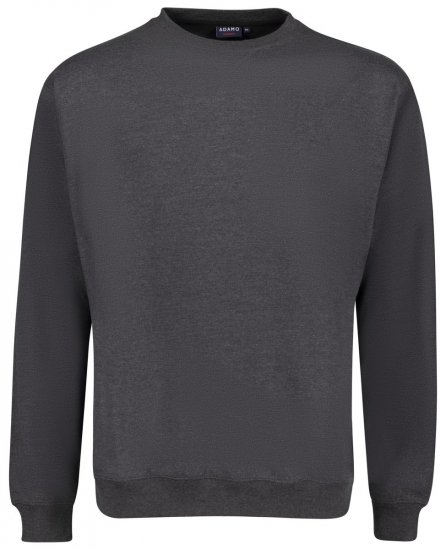 Adamo 159303 Sweater Donkergrijs melange - Sweaters & hoodies - Sweaters & Hoodies Grote Maten Heren