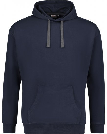 Adamo 159310 Hoodie Donkerblauw - Sweaters & hoodies - Sweaters & Hoodies Grote Maten Heren