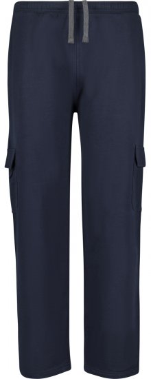 Adamo 159311 Modern Fit Trainingsbroek met zakken Donkerblauw - Joggingbroeken & shorts - Joggingbroeken & Shorts Heren Grote Maten
