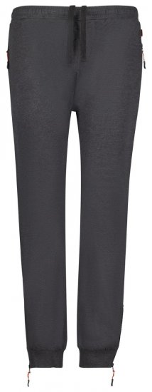 Adamo 159312 Joggingbroek met ritszakken Donkergrijs melange - Joggingbroeken & shorts - Joggingbroeken & Shorts Heren Grote Maten