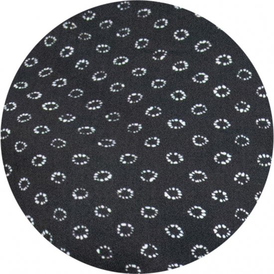 D555 Matlock Short Sleeve AOP Shirt With Hidden Button Down Black - Overhemden - Overhemden Grote Maten Heren