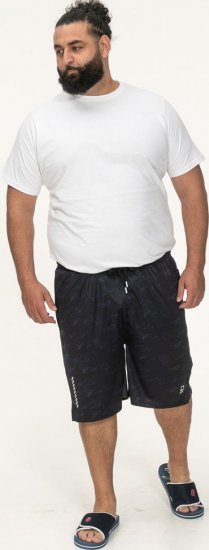 D555 Woking Dry Wear Fully Elasticated Polyester Shorts Navy - Sportkleding & outdoor - Grote Maten Sportkleding Heren