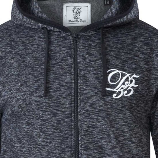 D555 Bennie Full zip Hoodie - Sweaters & hoodies - Sweaters & Hoodies Grote Maten Heren