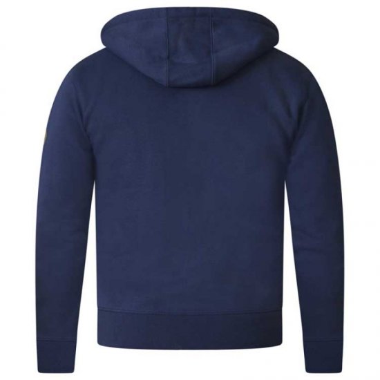 D555 Thurston Full Zip Hoodie Navy - Sweaters & hoodies - Sweaters & Hoodies Grote Maten Heren