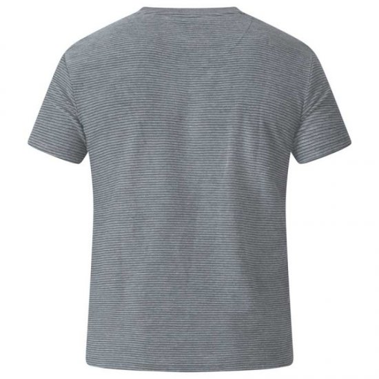 D555 Agler Waffle T-shirt Khaki - T-shirts - Grote Maten T-shirts Heren