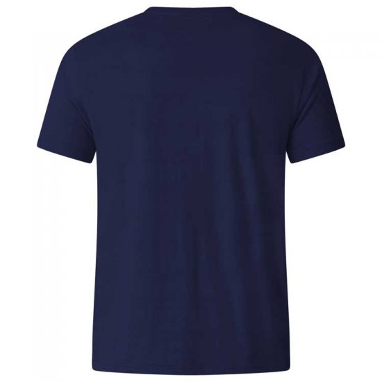 D555 Naughty X-mas T-shirt Navy - T-shirts - Grote Maten T-shirts Heren
