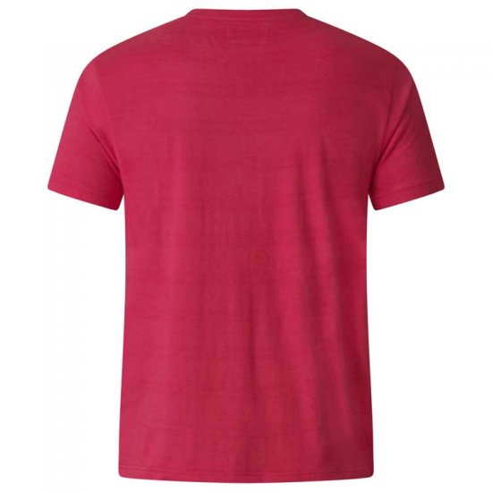 D555 Naughty X-mas T-shirt Red - T-shirts - Grote Maten T-shirts Heren