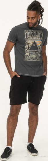 D555 HANLEY Official Pink Floyd Crew Neck T-Shirt Dark Grey TALL SIZES - HERENKLEDING MT-6XLT - Tall Kleding Heren