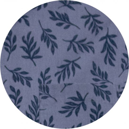 D555 Kettering Hawaiian Leaf AOP Short Sleeve Button Down Collar Shirt Denim - Overhemden - Overhemden Grote Maten Heren