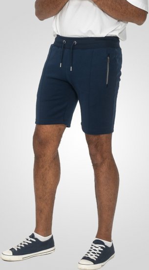D555 Spalding Elasticated Waist Interlock Shorts Navy - Joggingbroeken & shorts - Joggingbroeken & Shorts Heren Grote Maten