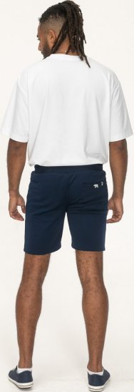 D555 Spalding Elasticated Waist Interlock Shorts Navy - Joggingbroeken & shorts - Joggingbroeken & Shorts Heren Grote Maten