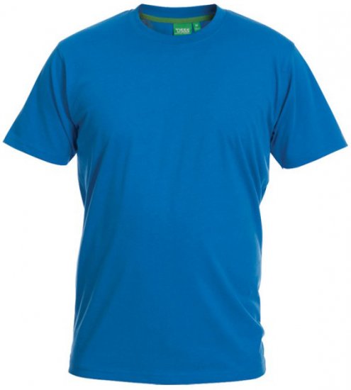 D555 Flyers Crew Neck T-shirt Blue - T-shirts - Grote Maten T-shirts Heren